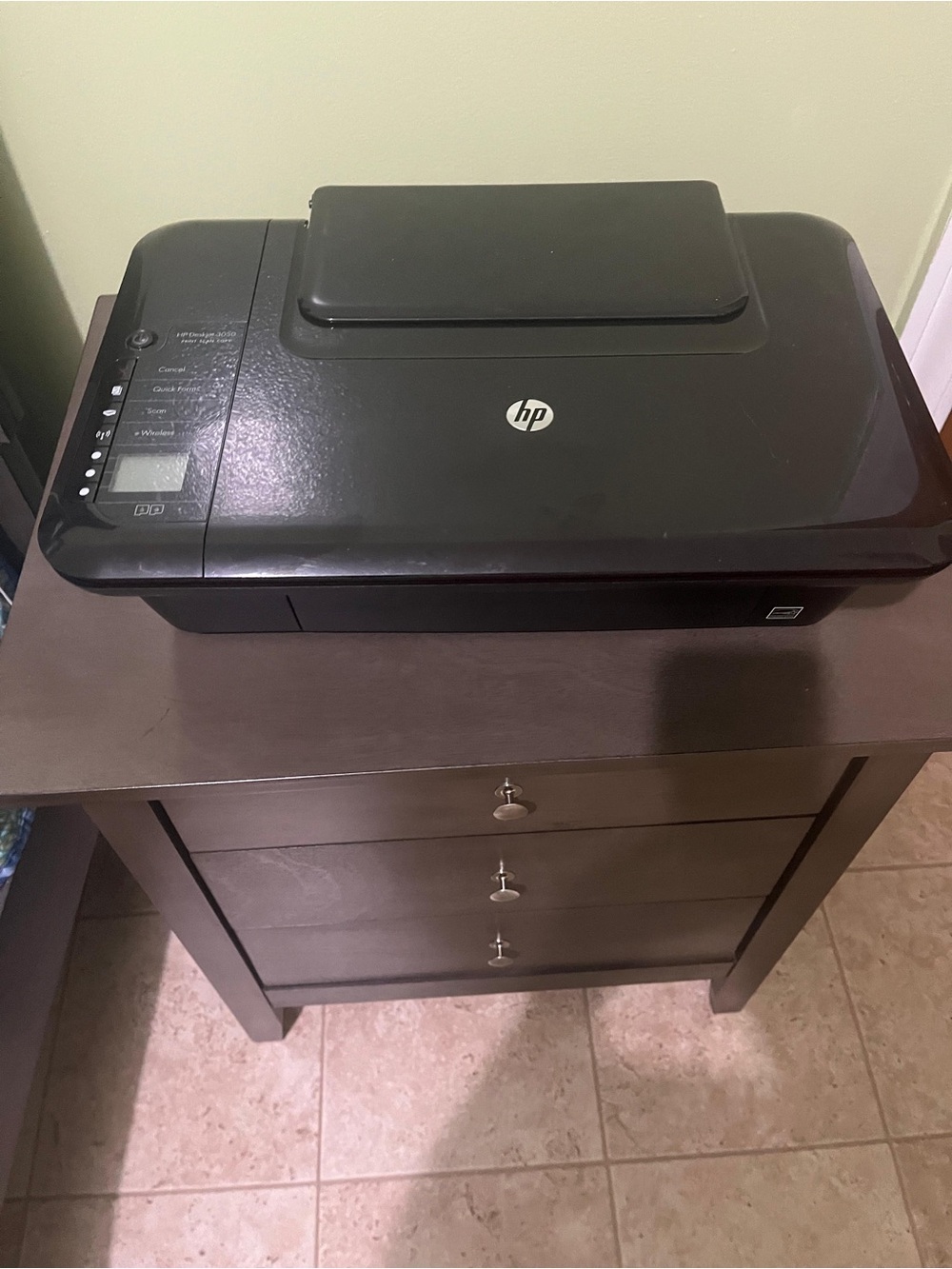 HP Black Wireless All-in-One Inkjet Printer